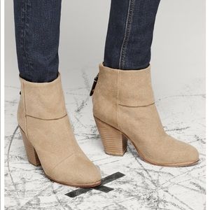 Rag & Bone Camel Classic Newbury booties